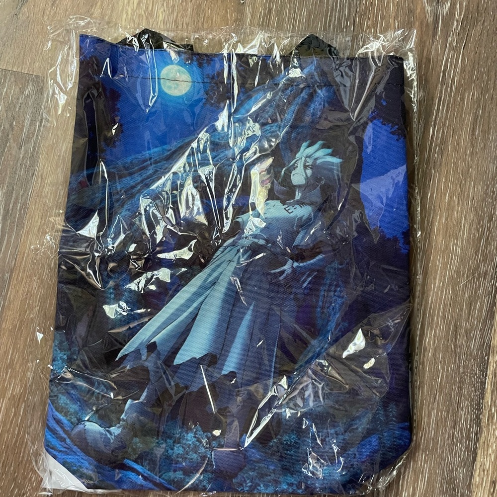 dr stone tote bag